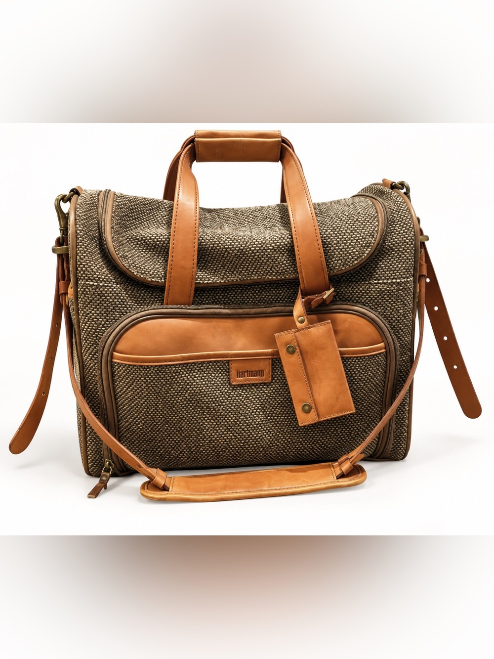 VTG Hartmann Tweed Carry-on Satchel Bag